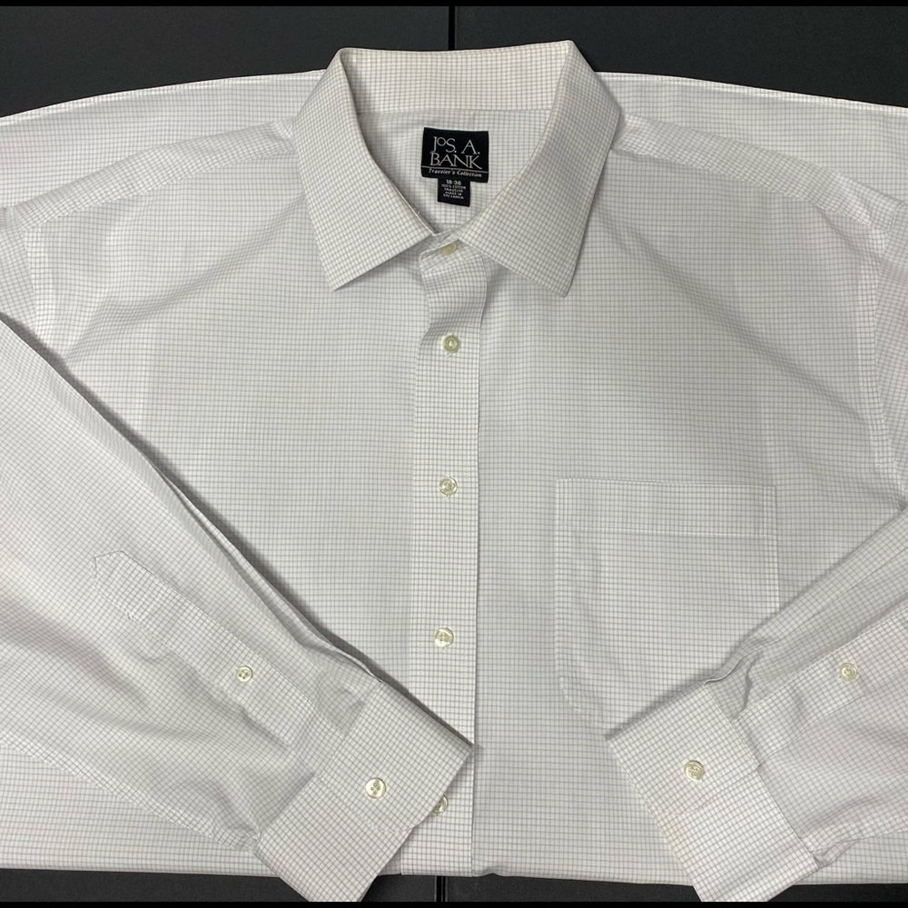 JOSEPH A BANKS Traveler long sleeve DRESS SHIRT